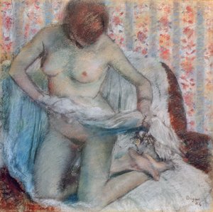 Depois do banho, 1884 (pastel sobre papel)